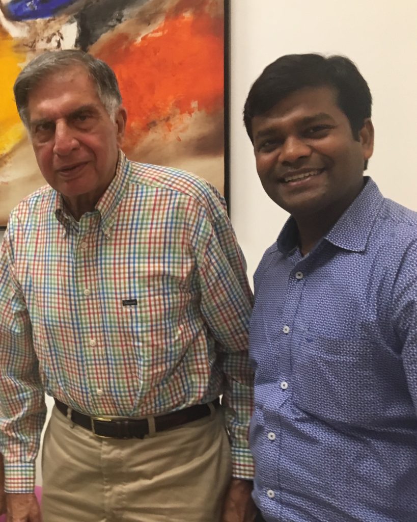 With Ratan Tata